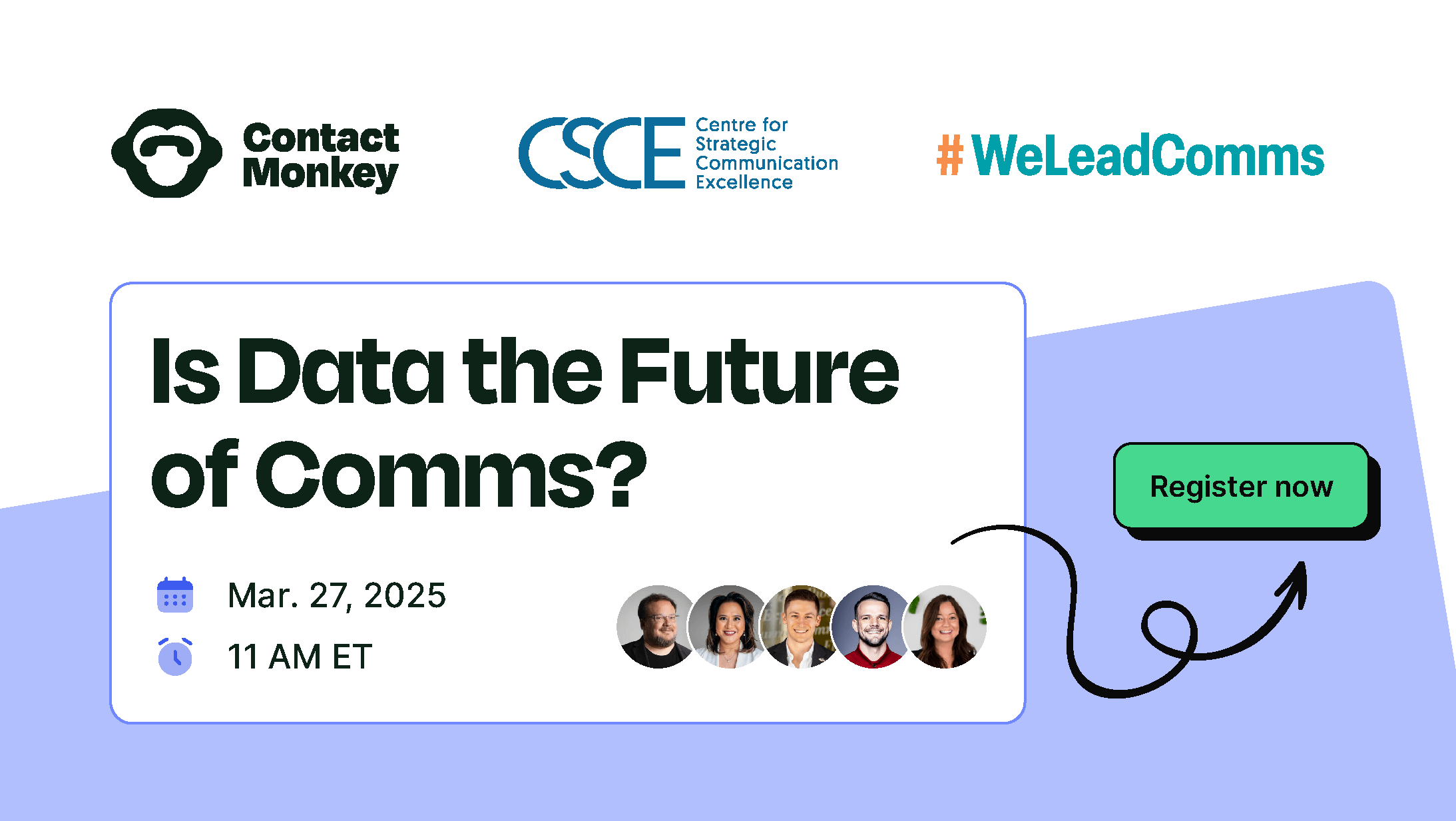 Invite to debate 27 March on "Is Data the Future of Comms?"?