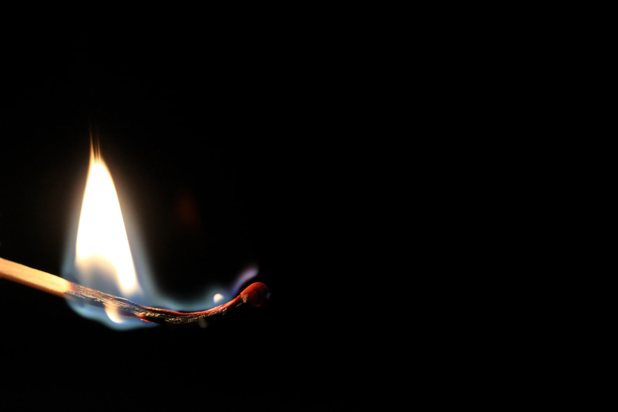 Match on the verge of burning out