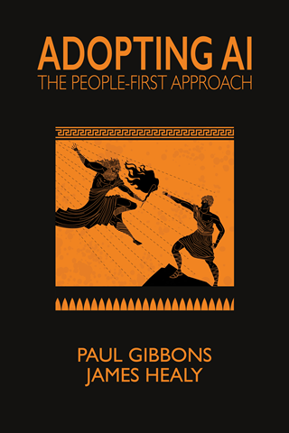 Cover of "Adopting AI: A People-First Approach"