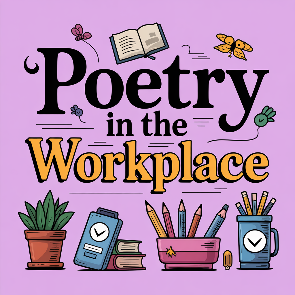 Imagw with words "Poetry in the Workplace"