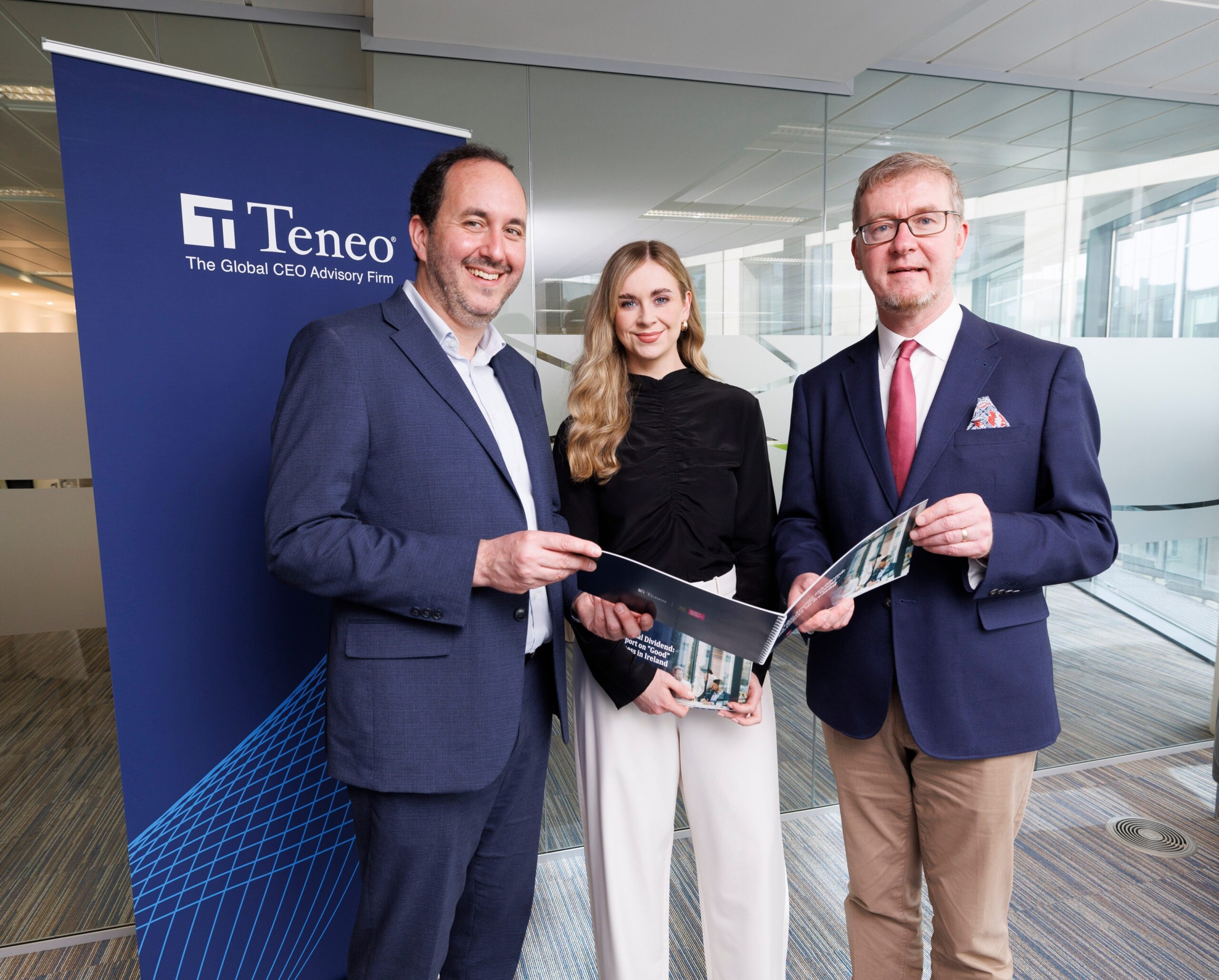 Social Dividend authors Tomas Sercovich, Orlaith Shinnick and Alan Tyrrell