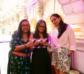 Asian Communication Network leaders marking the Network's one-year anniversary