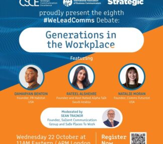 Poster for the Generations in the Workplace Debate