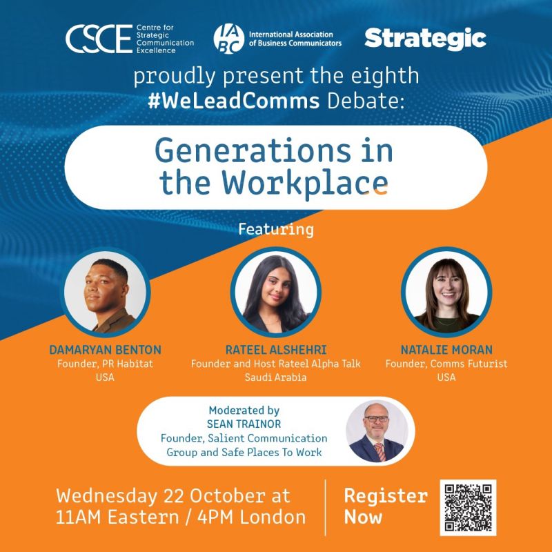 Poster for the Generations in the Workplace Debate
