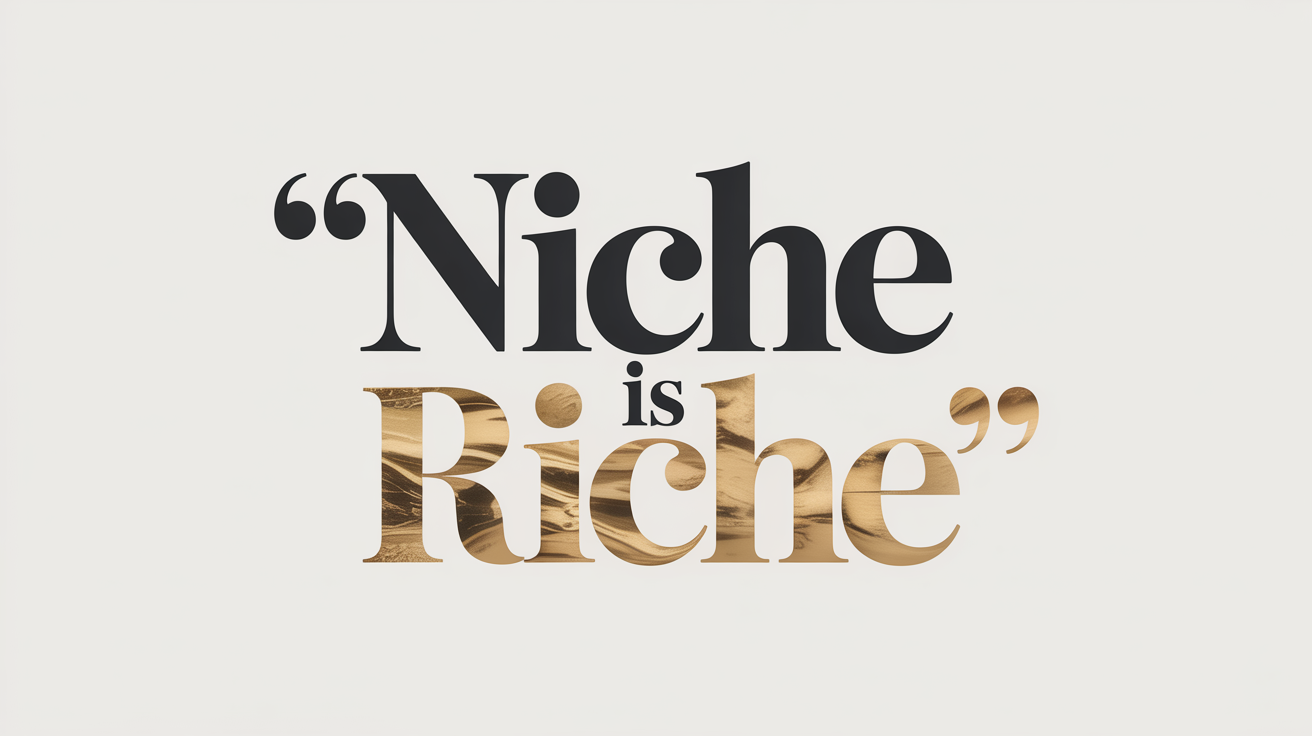 "Niche is Riche"