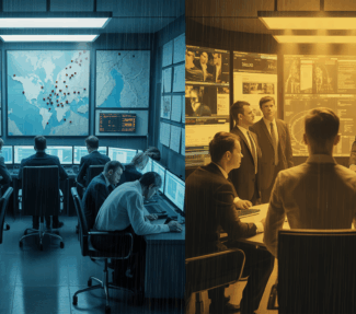 Two war rooms: one CIA and one corporate