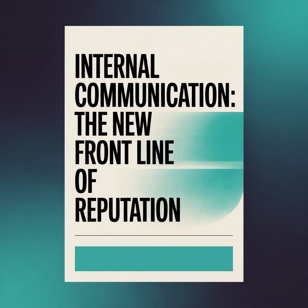 "Internal Communication: The New Front Line of Reputation"